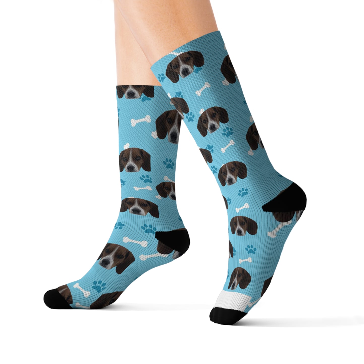 Printify Spoke Sublimation Socks Test