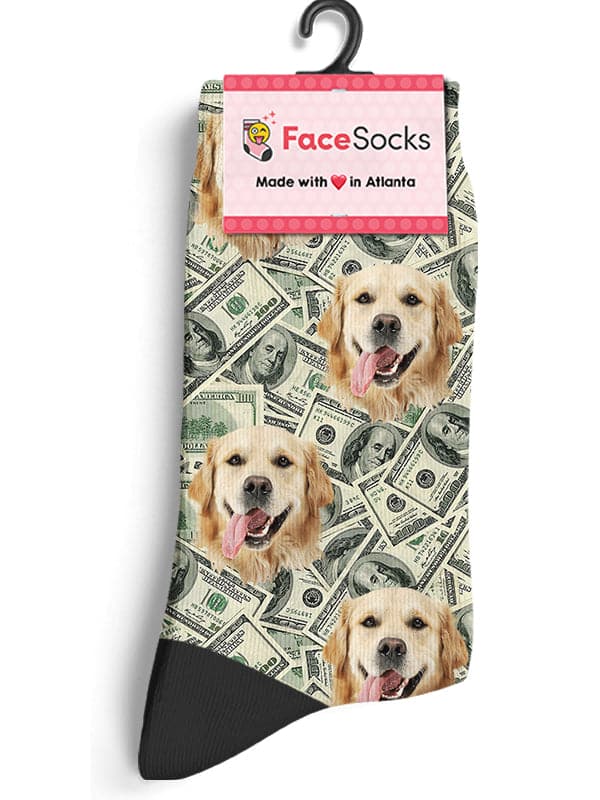Custom Cash Socks