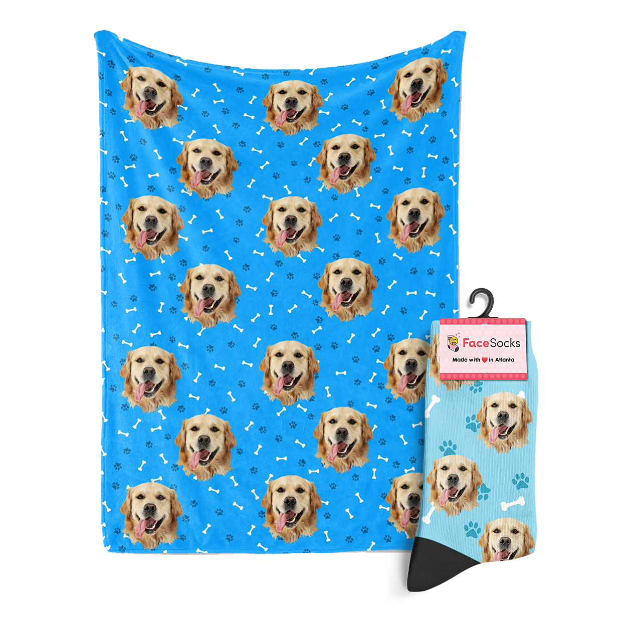 Sock & Blanket Combo (Any 2 Items)