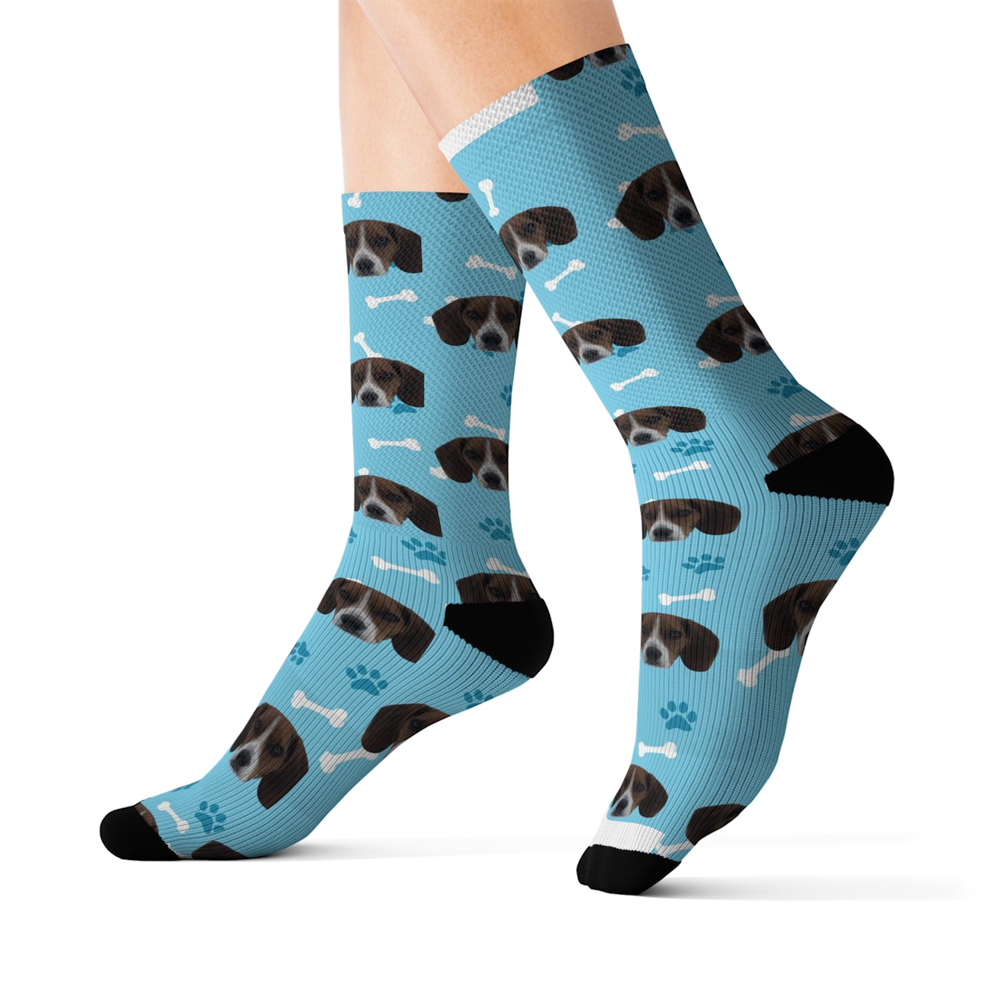 Printify Spoke Sublimation Socks Test