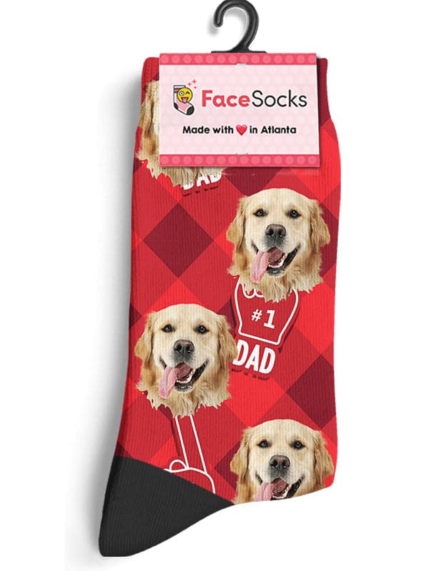 Custom #1 Dad Fan Socks